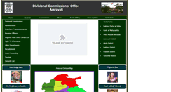 Desktop Screenshot of amravatidivision.gov.in